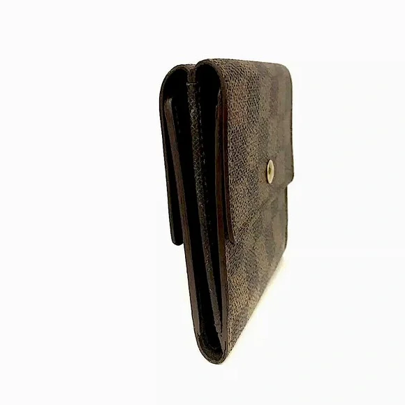 Authentic LV Louis Vuitton Damier Portefeiulle Elise Trifold Compact Wallet - Picture 2 of 8